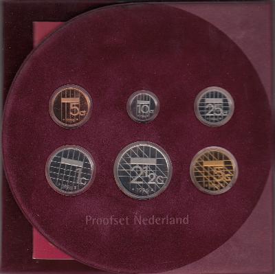 Beschrijving: 8,90 Gulden ORIGIN.SET(6) THEMA 5 CENT